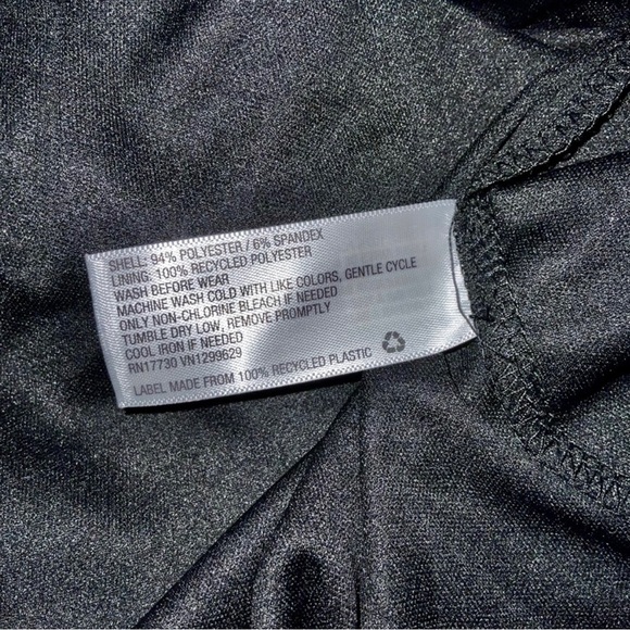 Wild fable Animal print Zebra print sheer shirt dress with shell, M NWT - Picture 7 of 7